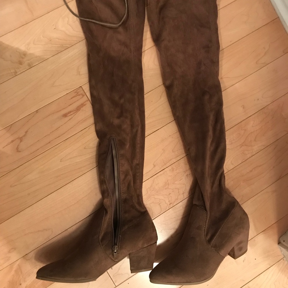 Knee high boots